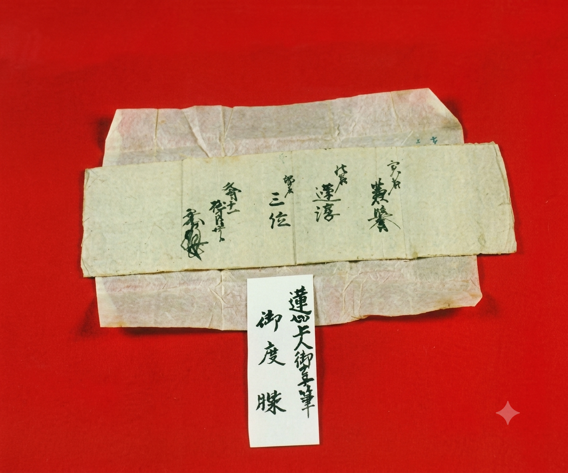 蓮淳師御度牒